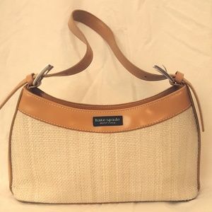 Kate Spade Clutch Woven Straw (Tan)